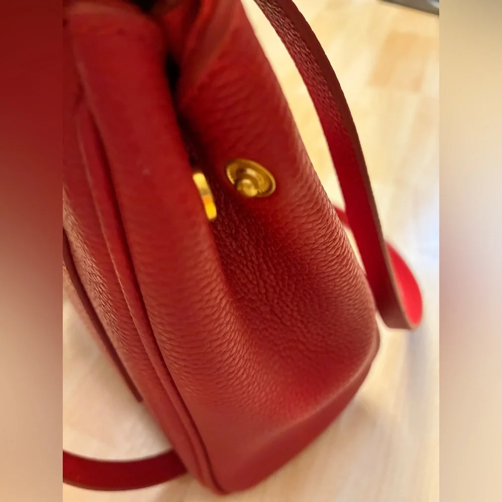 Parisa Wang Red Leather convertible bag